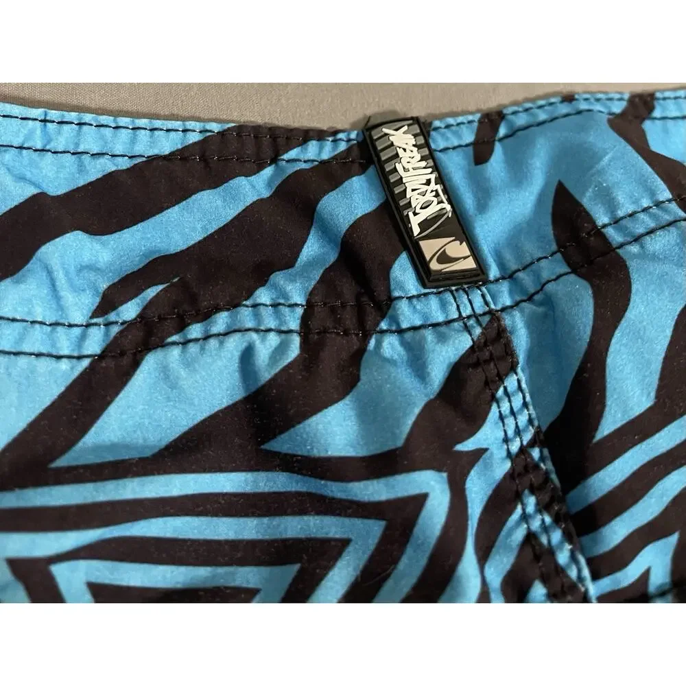 O’Neill Hyperfreak Jordi Smith Boardshorts Swim Trunks Blue Green Size 30